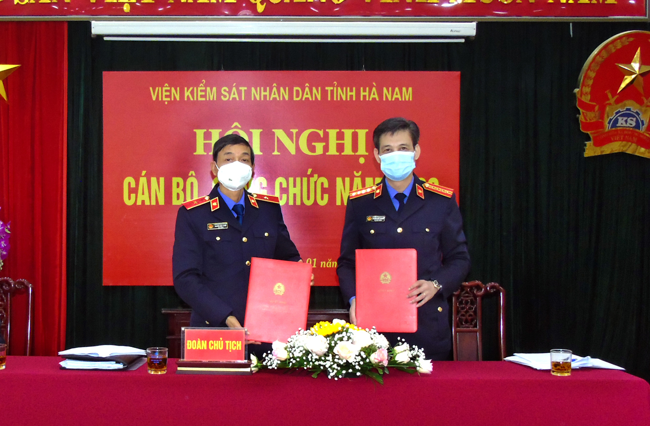 Viện kiểm sát nhân dân tỉnh Hà Nam tổ chức Hội nghị cán bộ, công chức năm 2022